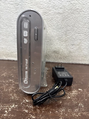 Plextor PX-716UF External DVD/CD Rewritable Drive Burner With Power Cord