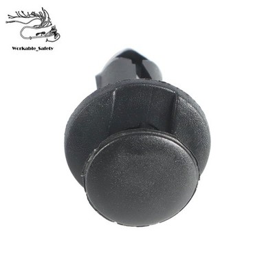 Plastic Rivets 100 Pcs 8mm Car Hole Fastener Fender Bumper Push Pin Clips