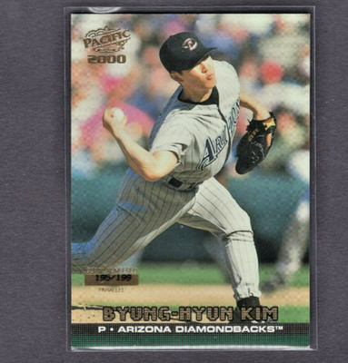 2000 PACIFIC GOLD FOIL PARALLEL #24 BYUNG-HYUN KIM KOREA NEVER SEEN SP #/199