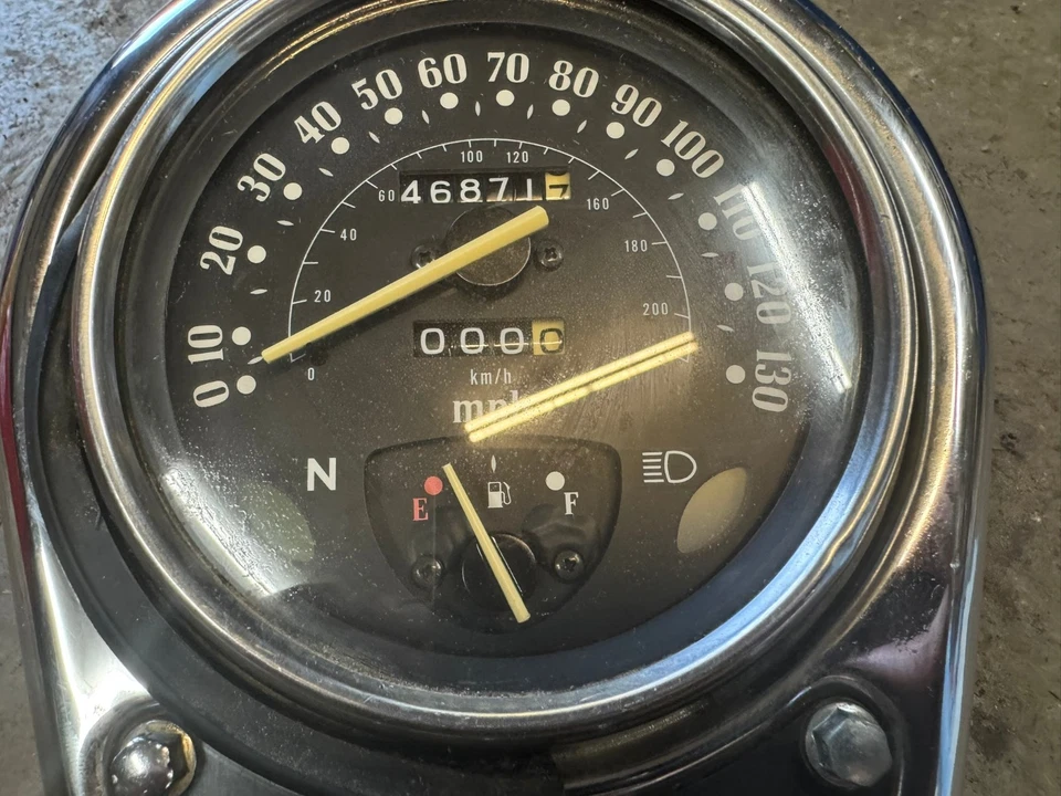 99-01 KAWASAKI VULCAN NOMAD VN1500 VELOCÍMETRO MEDIDOR PANEL TABLERO OEM Foto 3 de 4