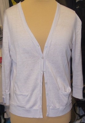 MASSIMO DUTTI, Cardigan,   Jacke. Gr. L  100% Leinen
