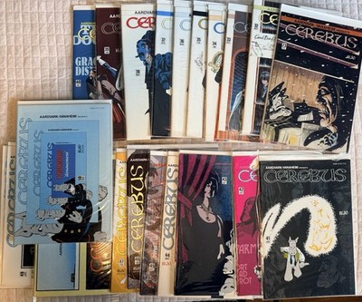 Cerebus the Aardvark #32-50 Lot - High Society Arc Climax - Inc. #50 - Dave Sim 