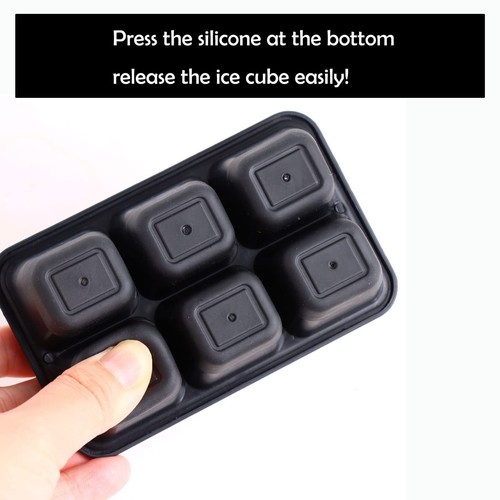 Ice Cube Trays for Freezer 3 Pack - Mini Ice Cube Trays with Lid & Easy-Relea... - Picture 3 of 6