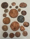 Mixed Lot of 20 Cleaned Ancient Bronze / Copper Coins: Greek, Roman, Byzantine 2