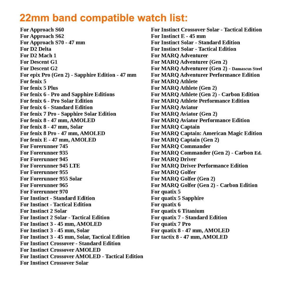 Correa de reloj de nailon Trail Loop para Garmin Instinct 2 3 2X Approach S60 S62 S70 Foto 3 de 4