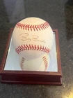 Barry Bonds Autographed Official MLB Baseball ⚾ with Case and Certificate