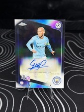 David Silva Chrome UCL 2025/26 Black /10 Auto