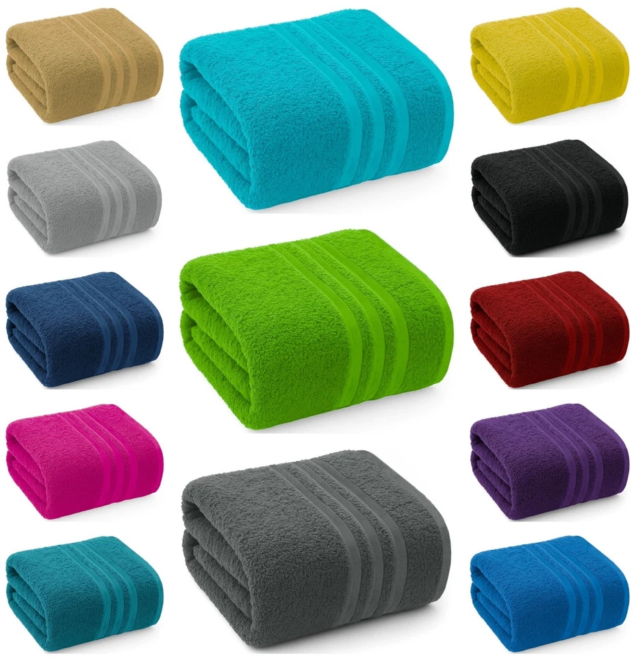 WHOLESALE TRADE DEALZ Extra Large Jumbo Bath Sheet 100x150cm Super Soft Egyptian Cotton XXL Bath Towel