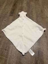 Angel Dear White Star Security Blanket Lovey Plush Cuddle Blankie Nunu Unisex