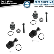 Ball Joint Front Upper & Lower Kit Set of 4 for Ford F250 F350 2WD