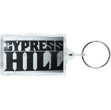 Cypress Hill-Keychain-Logo-Rise Up-Double-Sided-Collector's-Licensed New