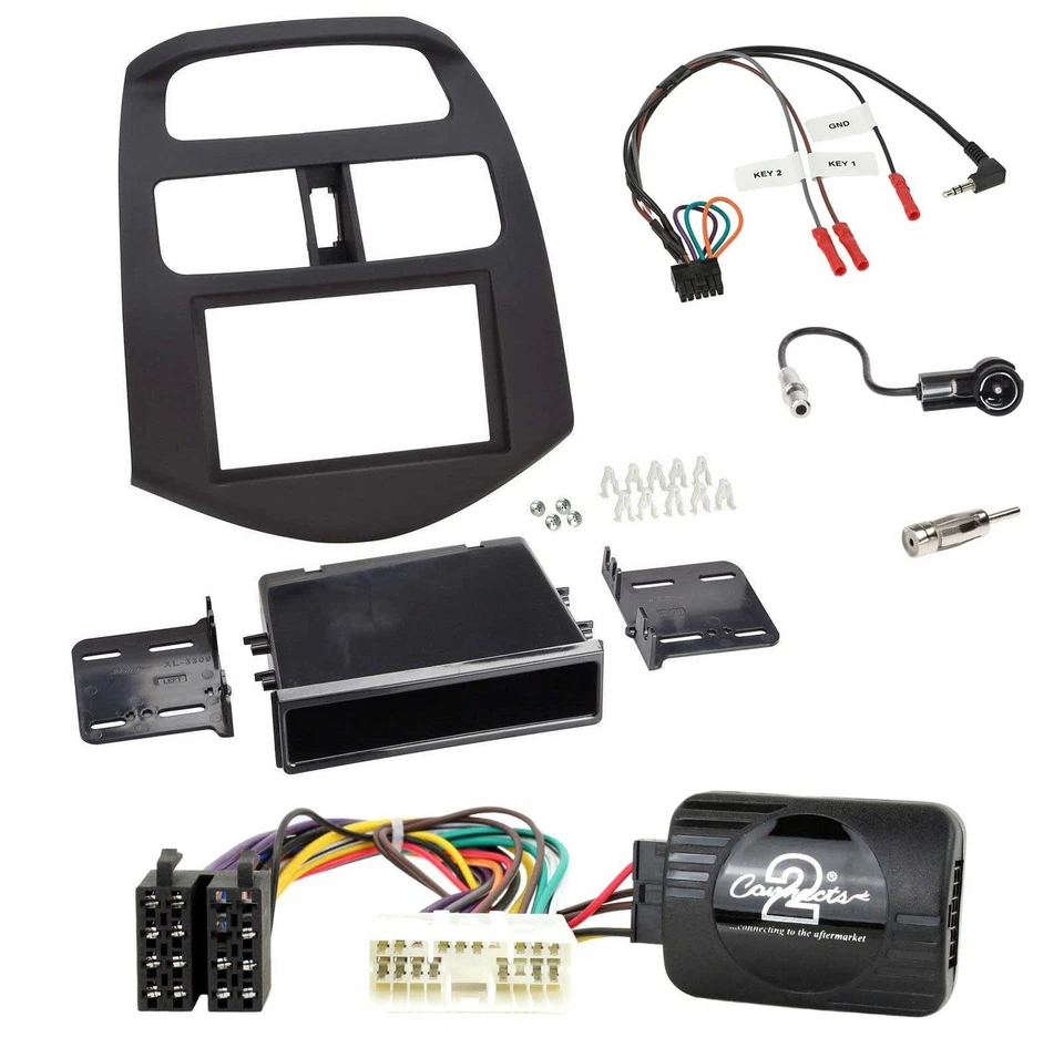 JVC Bluetooth Lenkrad USB DAB Autoradio für Chevrolet Spark KLM 2012-2013 - Bild 3 von 4