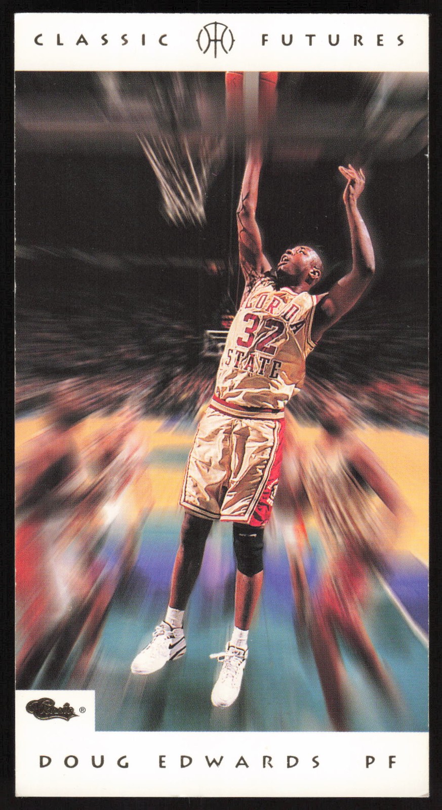 1993 Classic Futures #6 Doug Edwards w/ toploader
