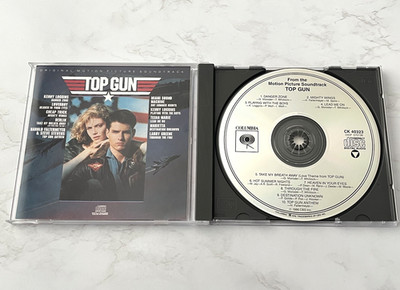 Top Gun Original Soundtrack CD Columbia CK 40323 Loverboy, Berlin, Kenny Loggins