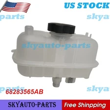 TRQ Radiator Coolant Reservoir Expansion Tank Overflow Bottle For 18-24 Wrangler