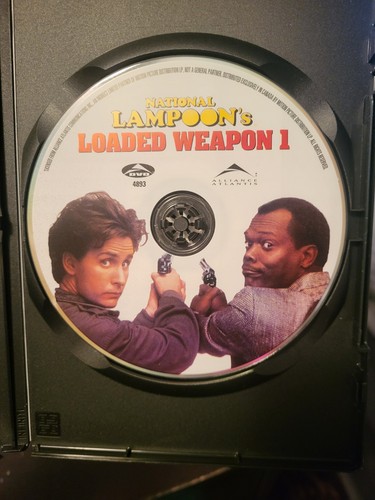 National Lampoon's Loaded Weapon 1 Dvd (1993) Wide-screen & Full Screen Version - Picture 3 of 3