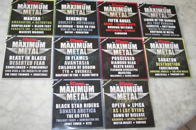 Metal Hammer Maximum Metal Vol. 241 - 250 ( 10 Beilagen CD'S )