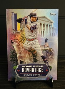 2023 Topps Update Series - Home Field Advantage Carlos Correa #HA-25