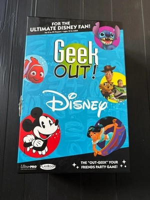 Geek Out! Disney Edition Brettspiel - USAOPOLY 2019 - sehr guter Zustand