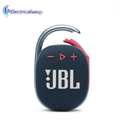 JBL Clip 4 Bluetooth Lautsprecher Blue Pink Waterproof IP67 | Tragbare Box mit Mos