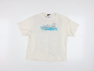 Mavi Herren T-Shirt weiß Scooby-Doo Grafikdruck Baumwolle Einheitsgröße