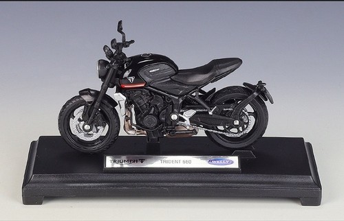 1/18 Scale Triumph Trident 660 Motorcycle diecast motorbike model Motorbike