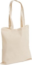 Bag CLOTHING UK Pack of 1/3/5/10/25/50/100/250 Premium Plain Natural Cotton Shop