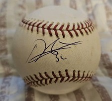 Derek Lowe Signed Autograph Baseball Red Sox,Dodgers,Braves