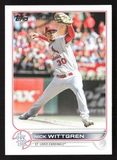 2022 Topps Update #US202 Nick Wittgren St. Louis Cardinals