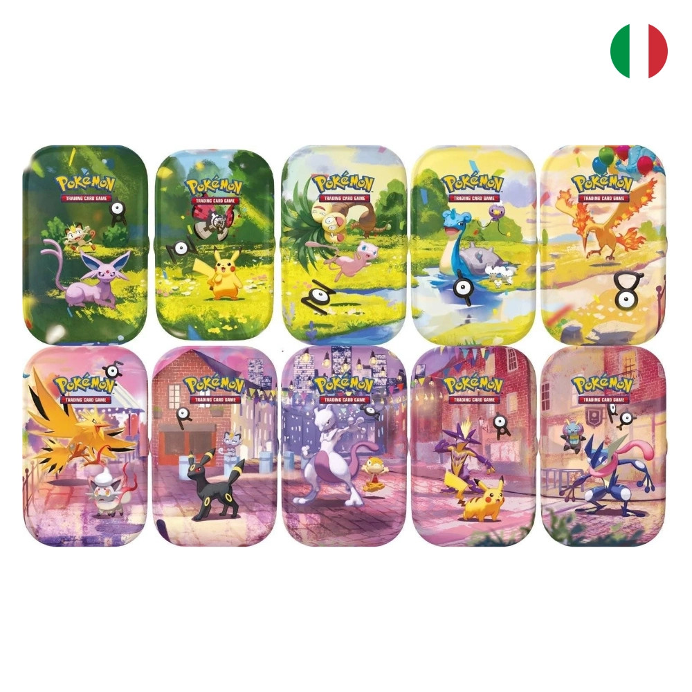 Mini Tin Case Pokémon 30° Anniversario Sigillato