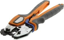 Thomas & Betts TBM45S Crimping Tool w/ Shure Stake Mechanism 8-2 Orange Crimper
