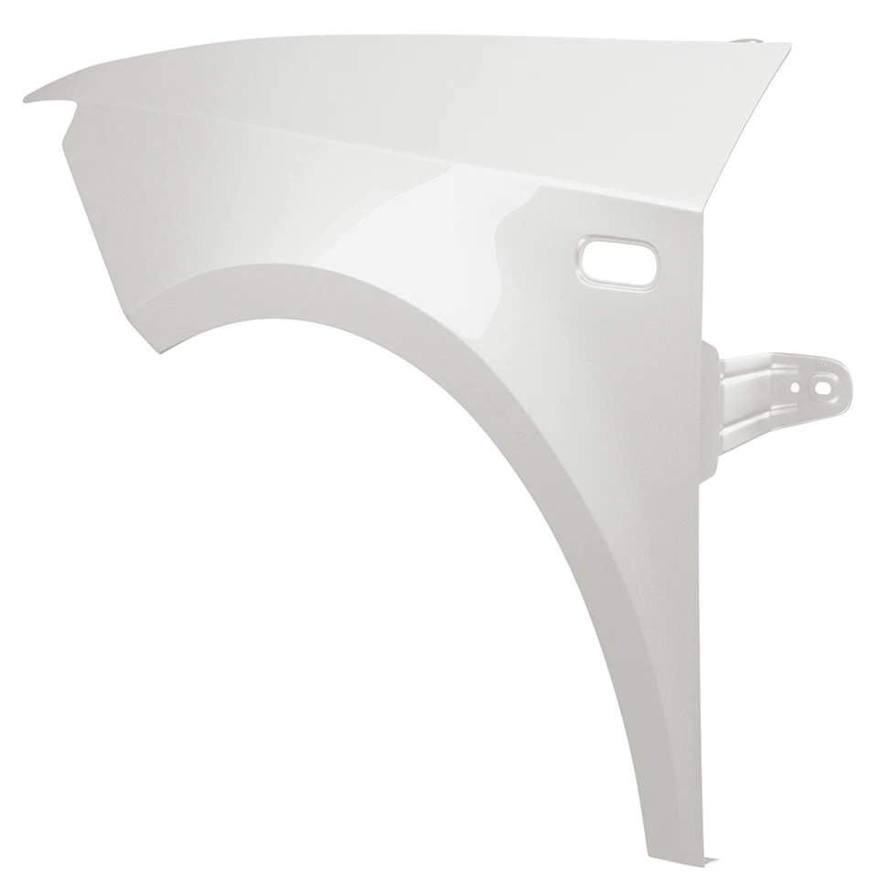 Guardabarros delantero izquierdo SEAT IBIZA IV 4 6J LB9A blanco 2008-2017 pintado nuevo - Imagen 4 de 4