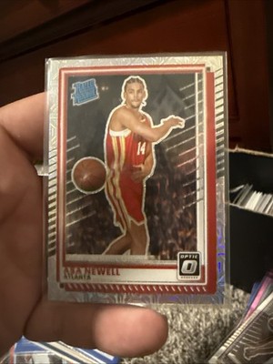 2025-26 Panini Donruss Asa Newell Optic Rated Rookie Mojo Prizm #14 /125