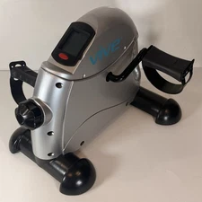 Mini Exercise Bike Under Desk Pedal Exerciser Cycle Arm Leg Peddler LCD Display