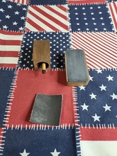 VINTAGE A M COINER JET SLATE TYPE FRICTION TURKEY CALL POT CALL HEN CALLER