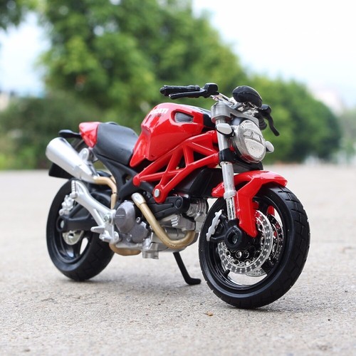 Maisto 1:18 Ducati Monster 696 Alloy Motorcycle Bike Model Toy Collection gift - Picture 6 of 6