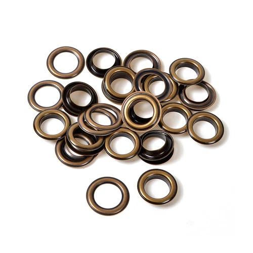 500x Arandelas Redondas de Ojal de Hierro Cuero Artesanía Zapatos Cinturón Reparación 2mm-20mm - Imagen 21 de 29