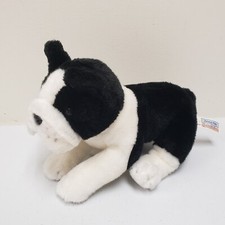 Animal Alley Toys R Us 10" Boston Terrier Dog Stuffed Animal Plush
