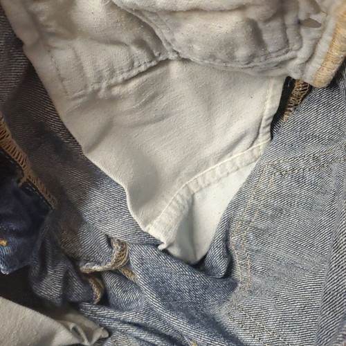 Abercrombie Jeans Boys Size 10 Blue Kilburn Low Rise Boot Distressed - Picture 14 of 16
