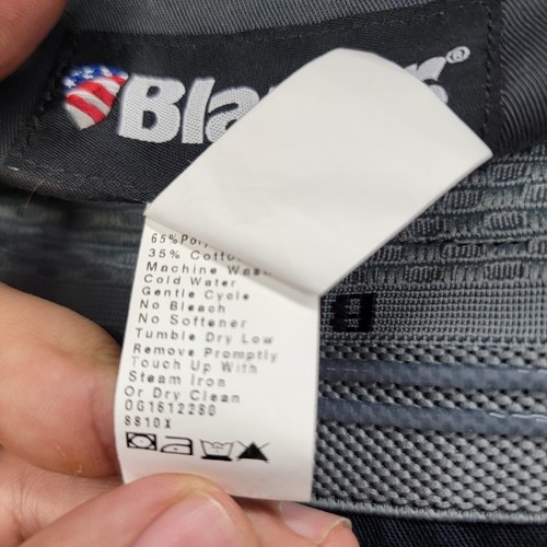 Blauer Tactical Pants Mens 40x30 Navy Blue Cargo Pockets Straight utility 8810X - Picture 15 of 16