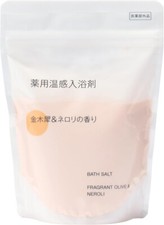 MUJI Bath Salts 360g Osmanthus  Neroli Scent