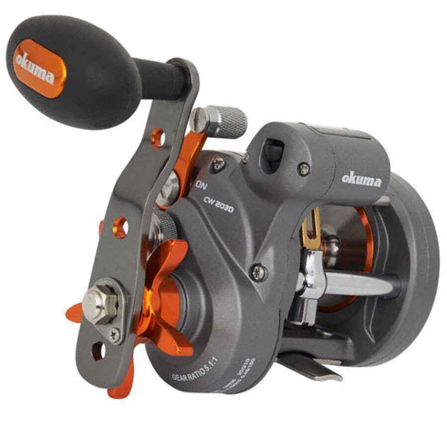 Okuma Cold Water Line Counter 5.1:1 Conventional Reel, Right Hand - CW-203D - Picture 7 of 7