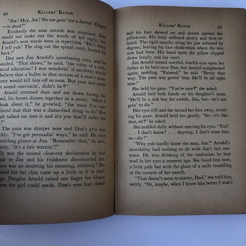 Killers' Range EB Mann Vintage Hardcover Book Reprint December 1943 Western - Bild 7 von 8