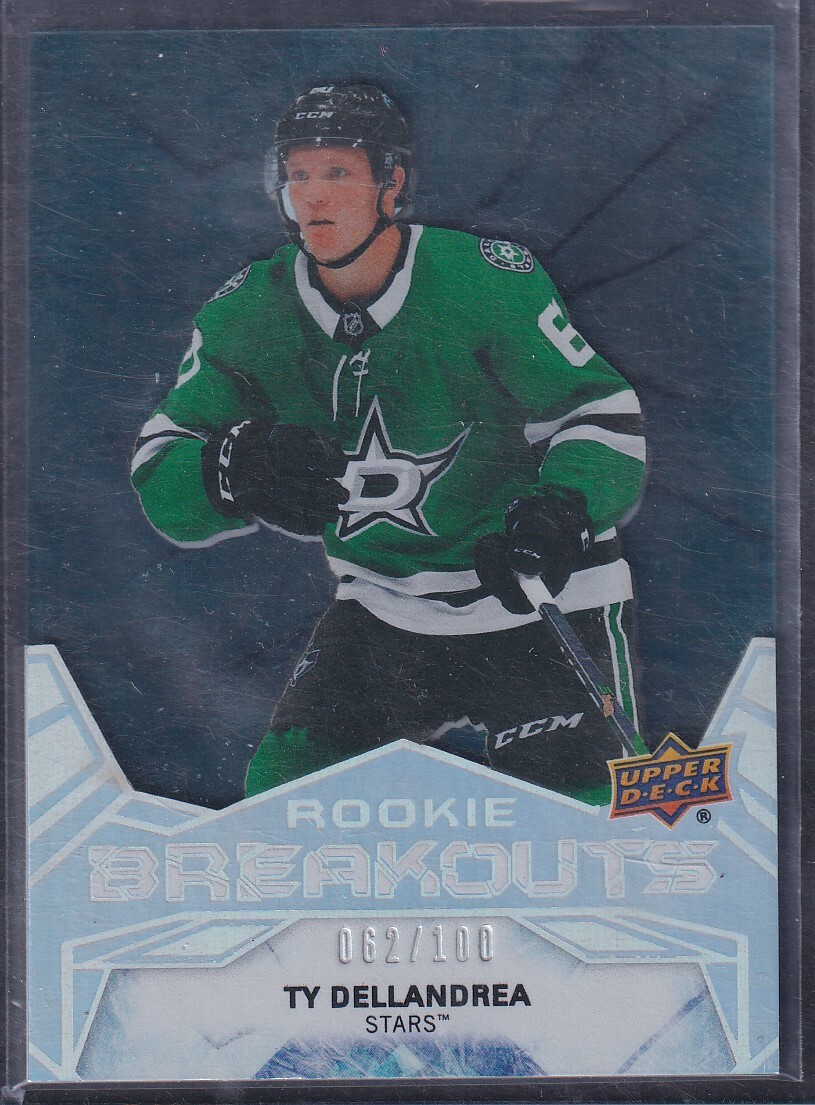 TY DELLANDREA - 2020 Upper Deck Rookie Breakouts #RB-6, /100