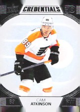 2022-23 UD Credentials Hockey Cam Atkinson #62