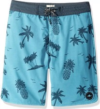 NWT Rip Curl Boys' Poolside Layday Swim Shorts Bottom Teal Swimwear Size 25