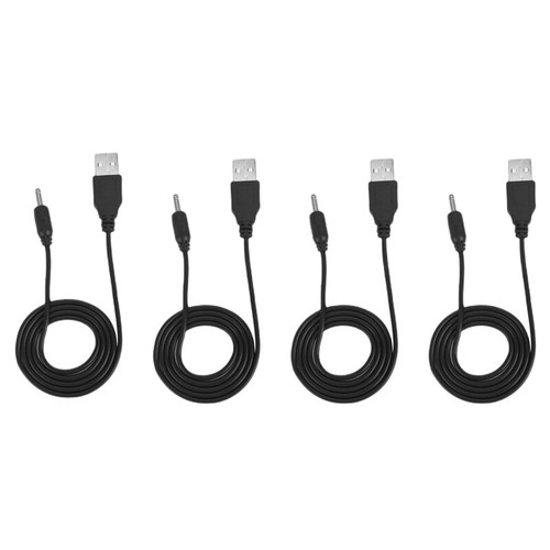 Câble D'alimentation USB Vers DC 3,5 X 1,35 Mm - 5V/3A, 3 Mètres - Pour Caméras IP, Lampes LED, Décodeurs, Ventilateurs