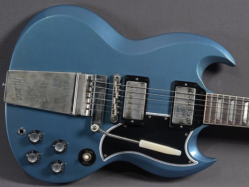 Gibson SG 1964 Standard Reissue Maestro Murphy Lab Ultra Light Aged Pelham Blue