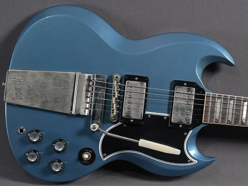 Gibson SG 1964 Standard Reissue Maestro Murphy Lab Ultra Light Aged Pelham Blue