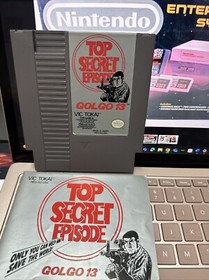 Golgo 13: Top Secret Episode - NES Game (Nintendo Entertainment System 1988)